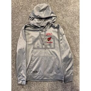 NFL Arizona Cardinals New Era Combine Training Hoodie Pullover Sweatshirt Medium